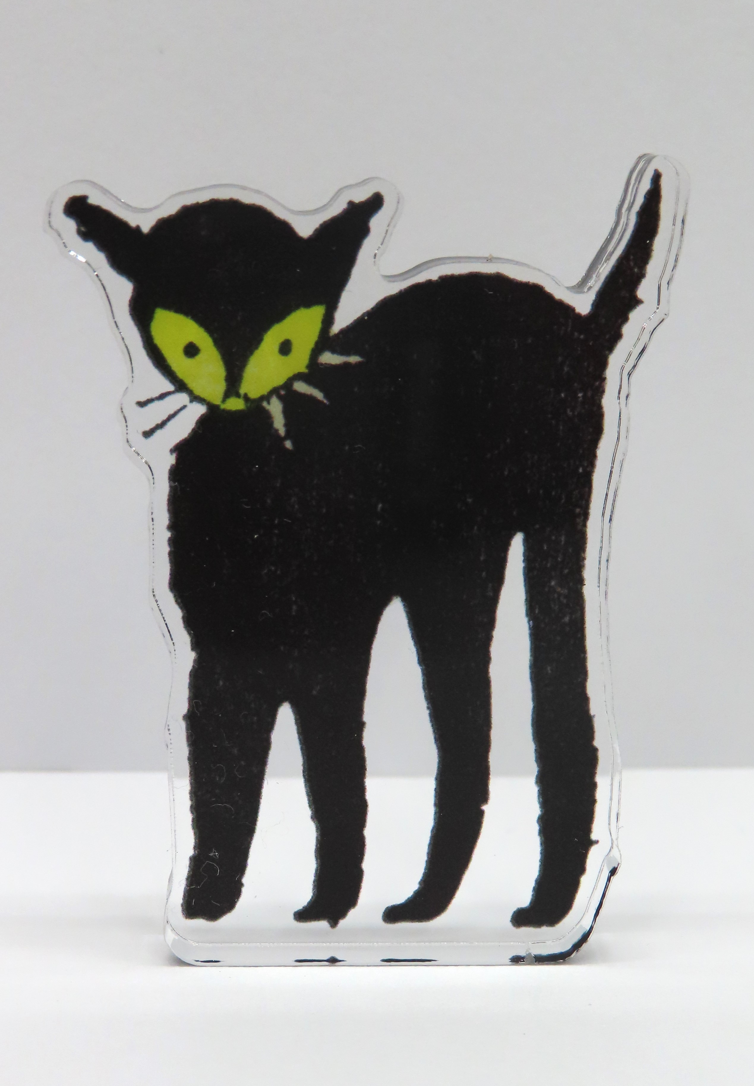 アクリルオーナメント「黒猫２」