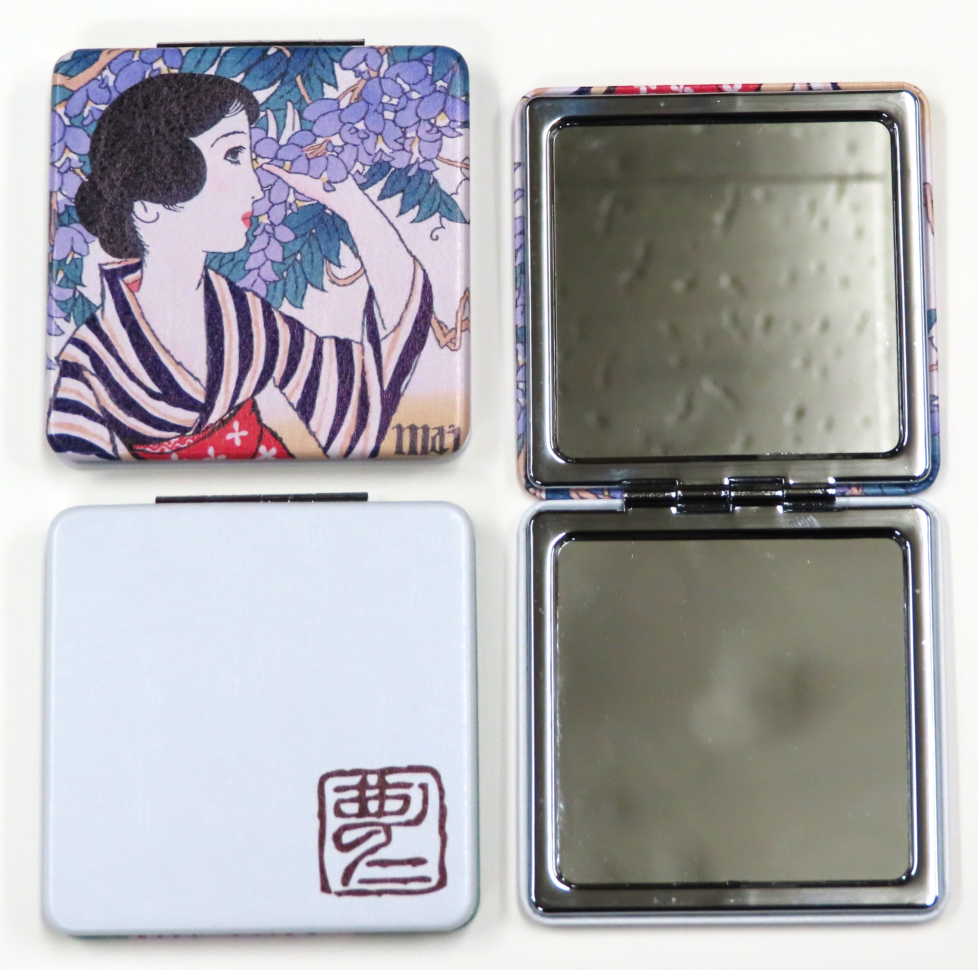 ダブルミラー「藤の花」