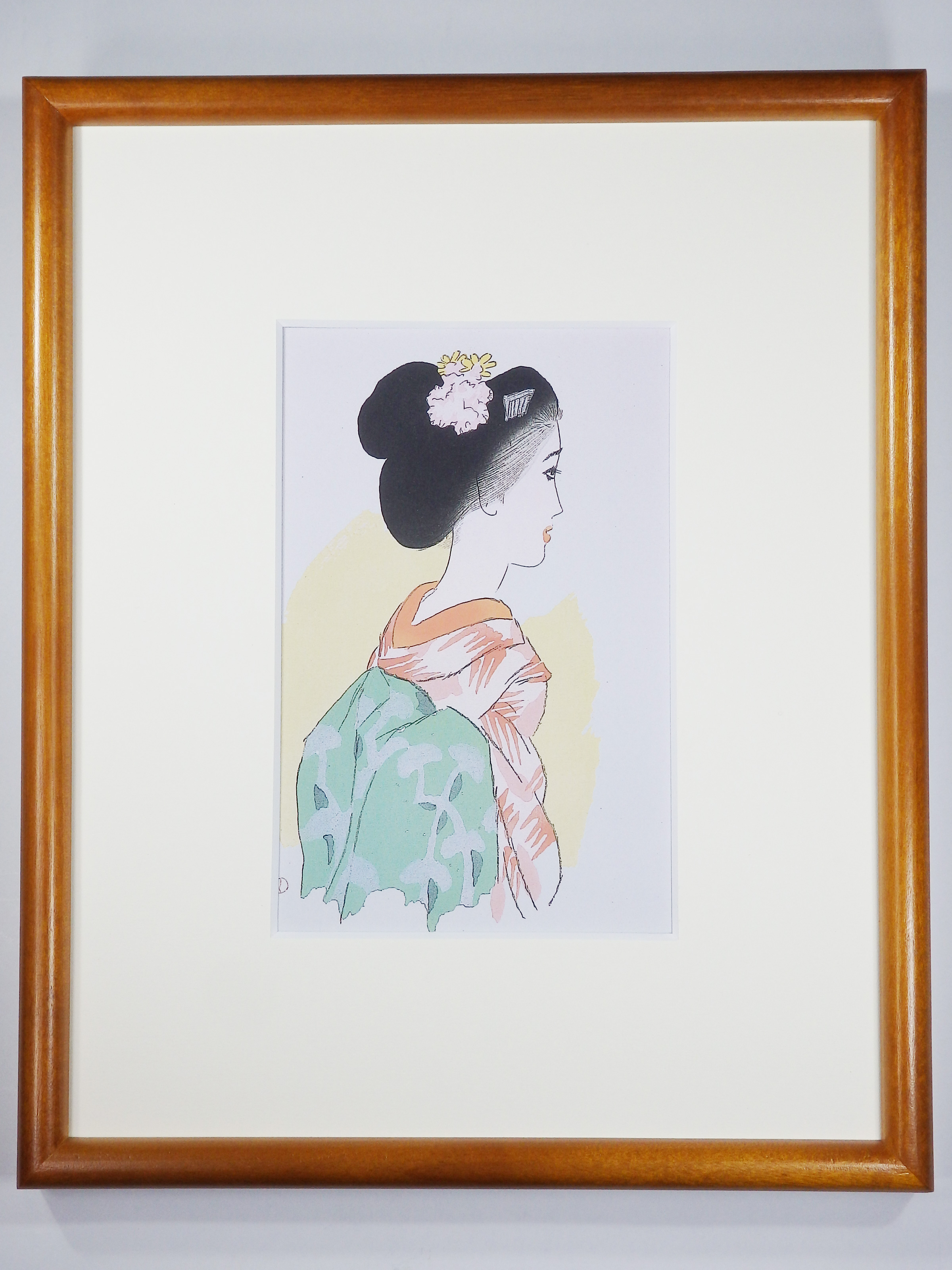 ミニ額「舞妓」