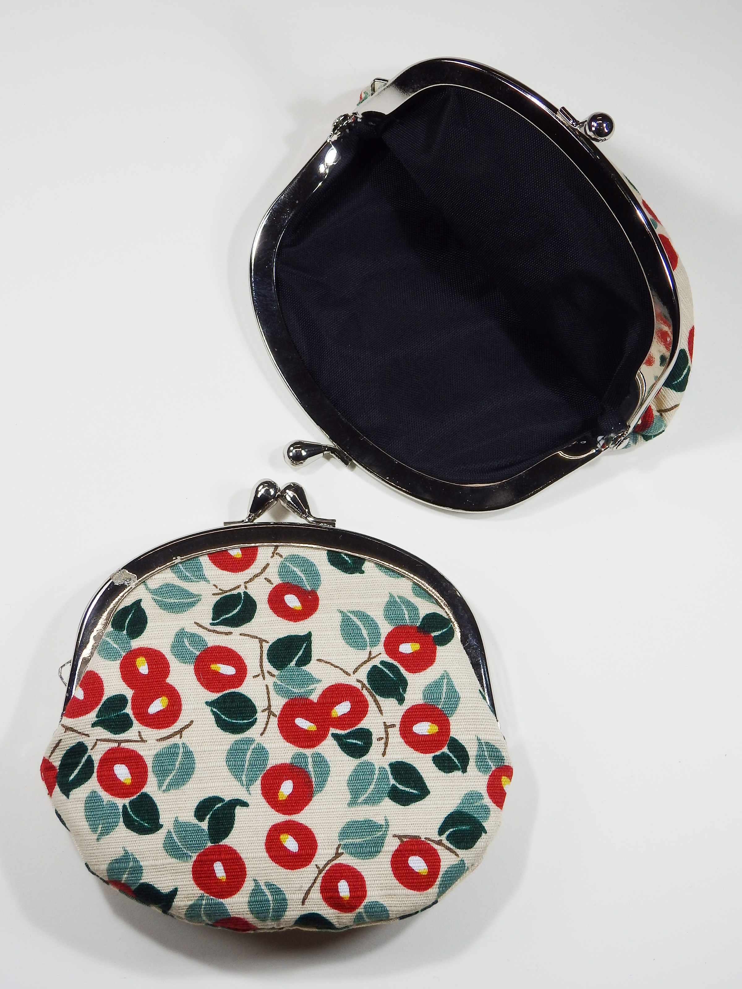 がま口（大） ベージュ