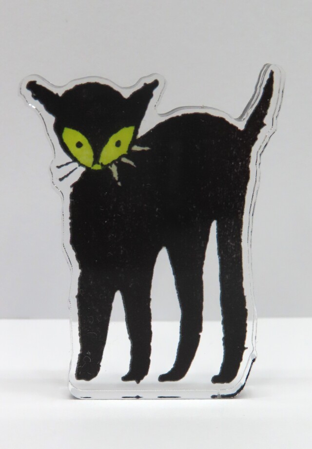 アクリルオーナメント「黒猫２」
