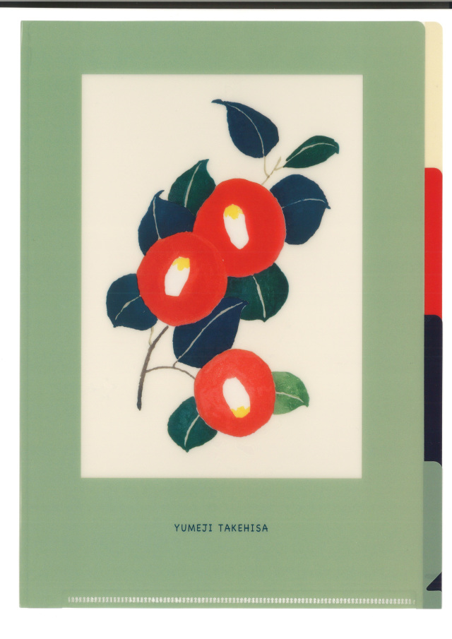 A5クリアファイル 玉椿