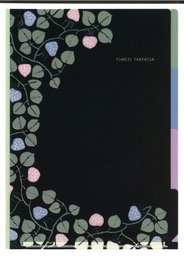 A5クリアファイル いちご