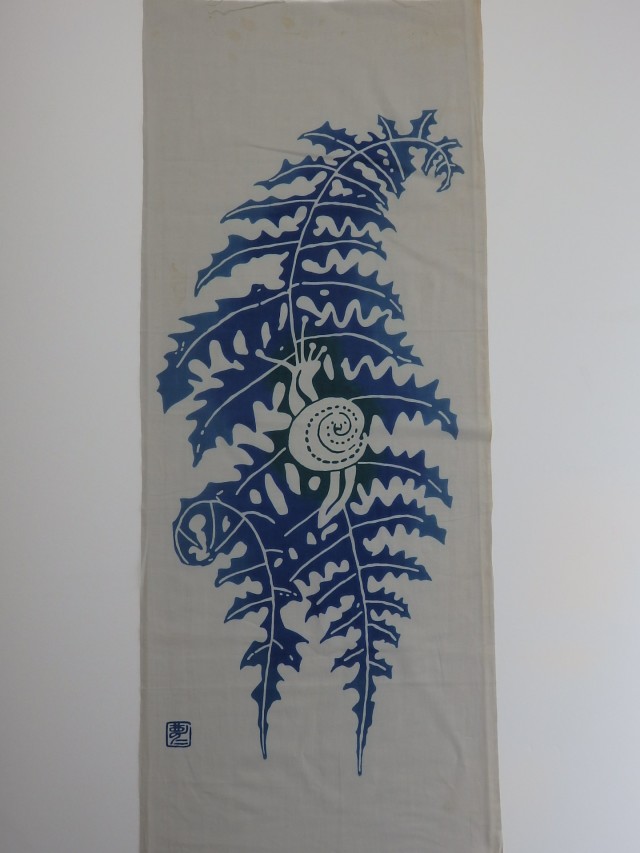 注染手ぬぐい「蝸牛」