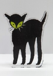 アクリルオーナメント「黒猫2」