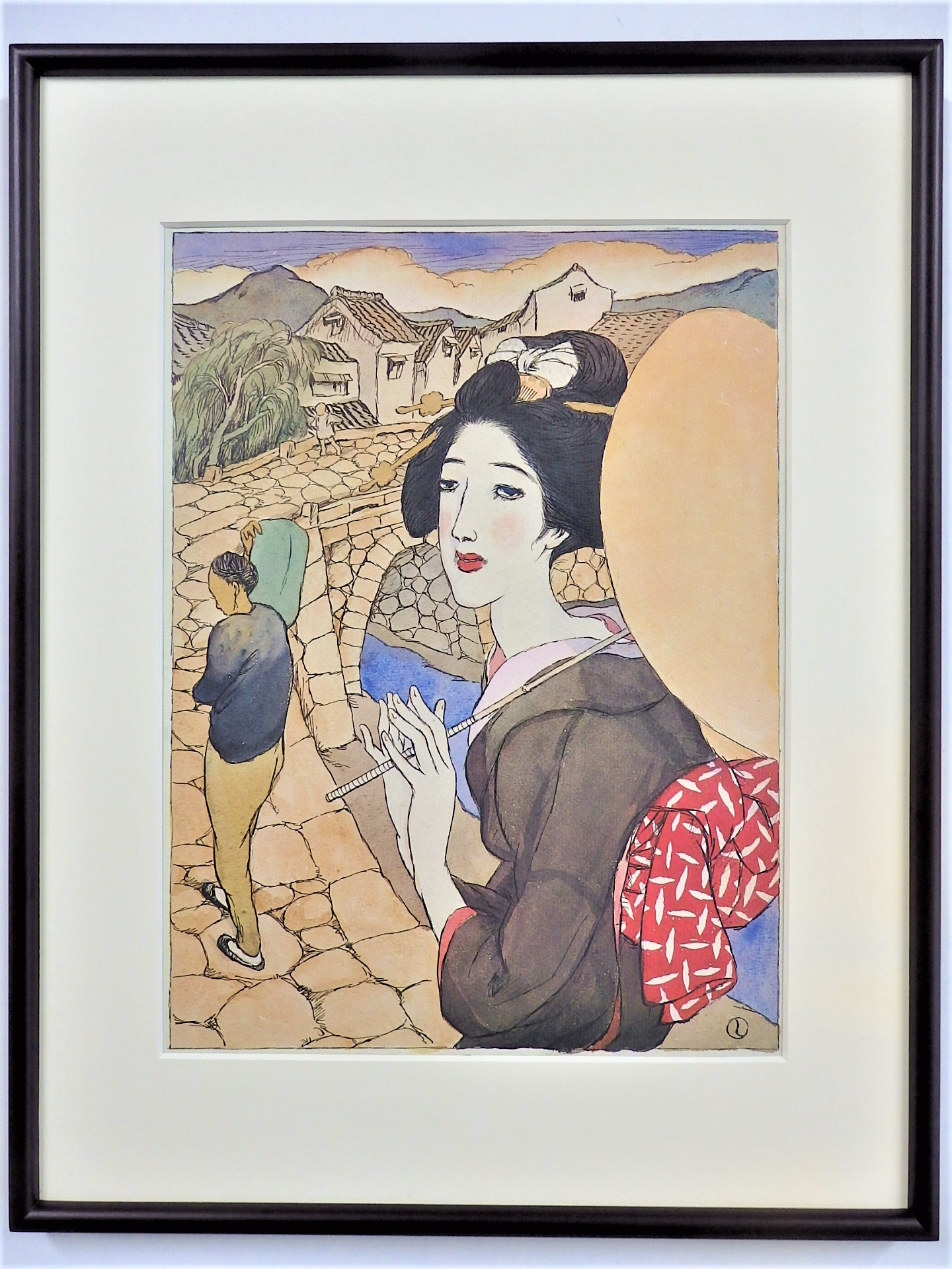 ポスター額「めがね橋」