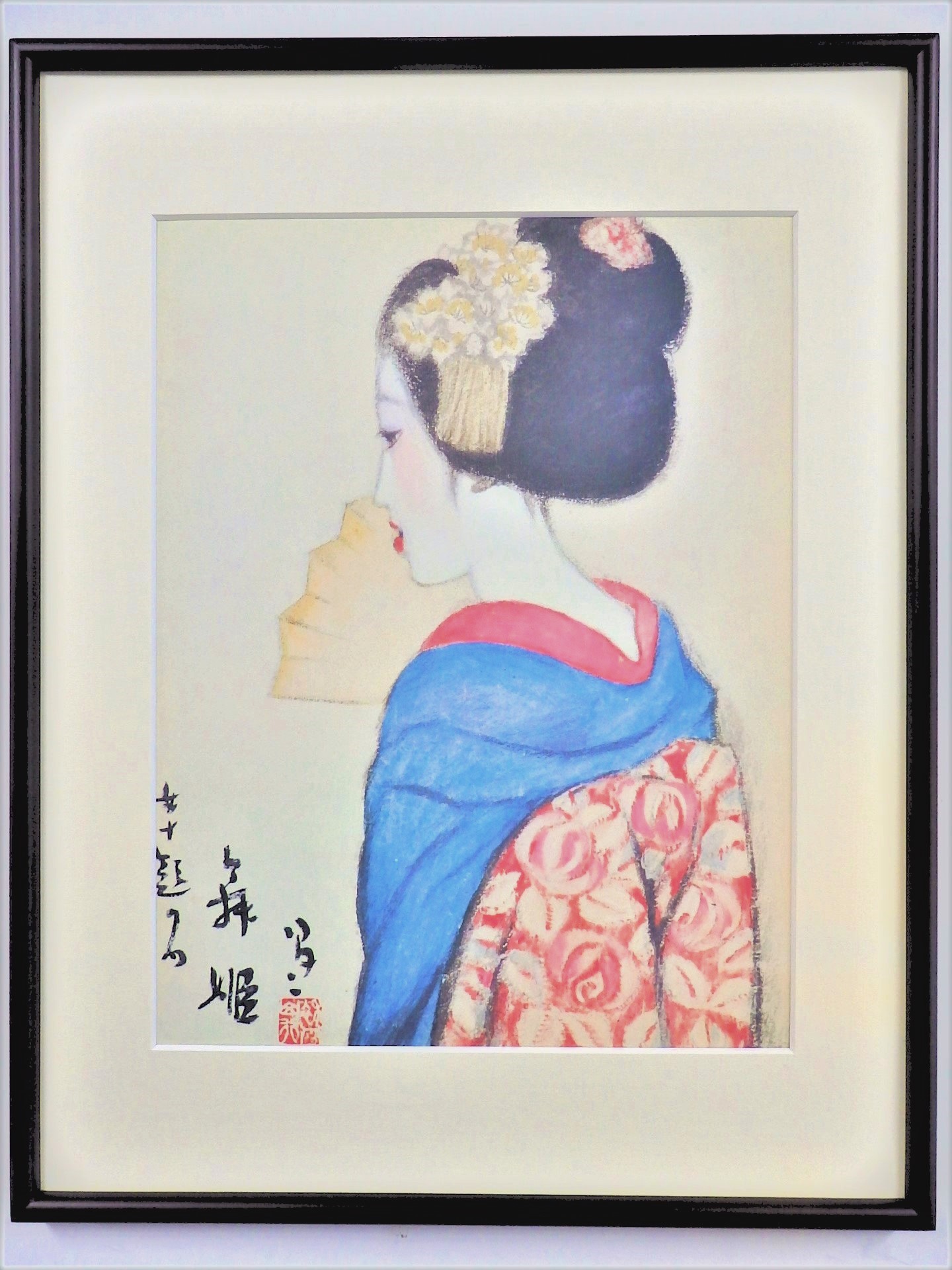 ポスター額「舞姫」