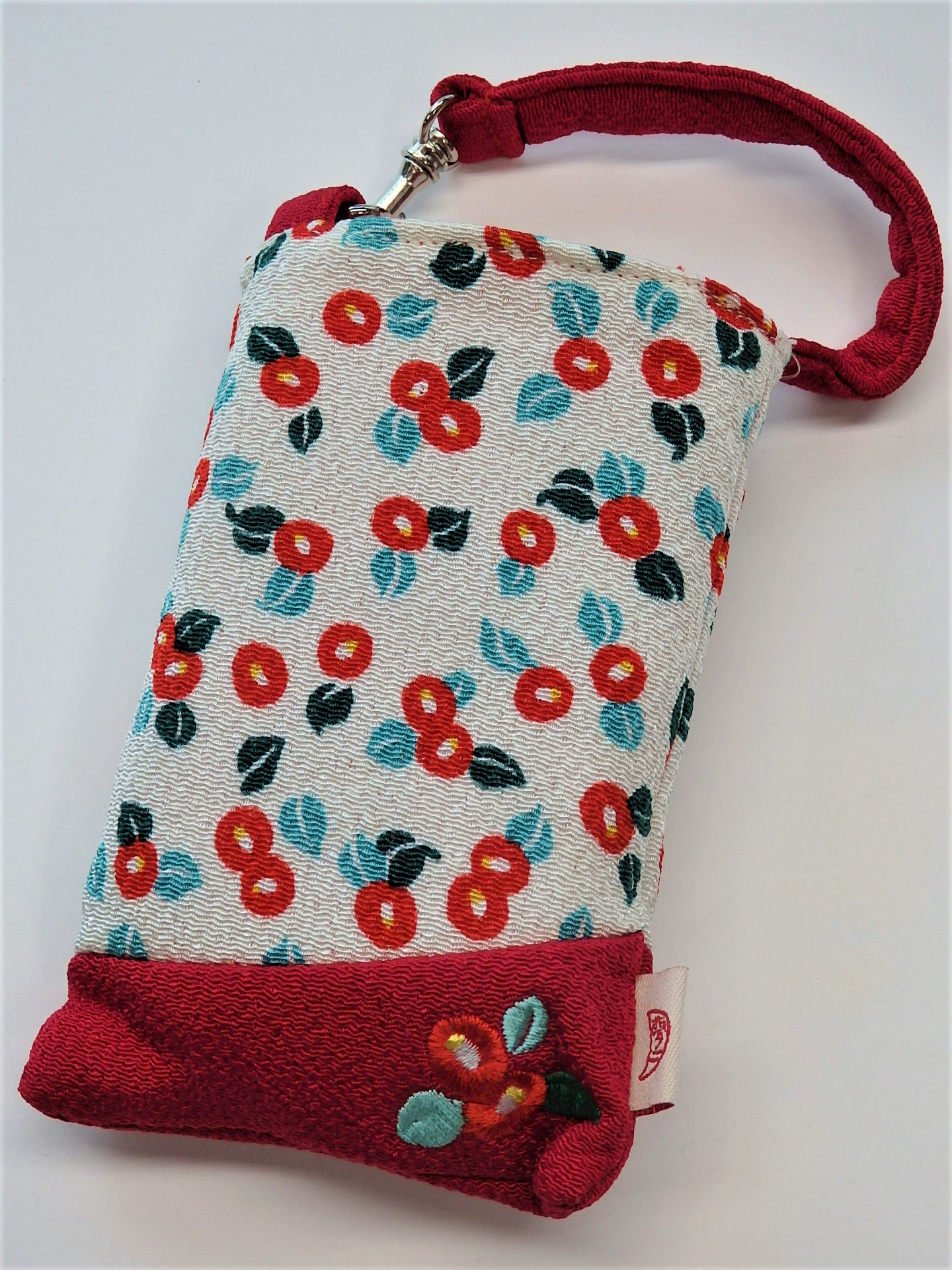 スマホポーチ(小椿）