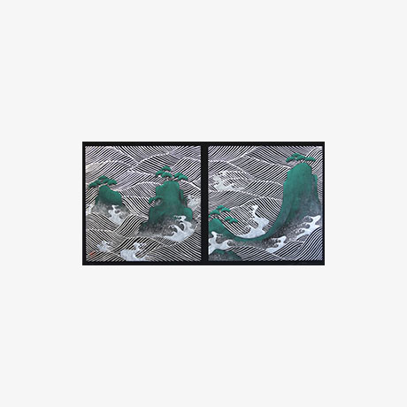 「SILVER MATSUSHIMA」版画