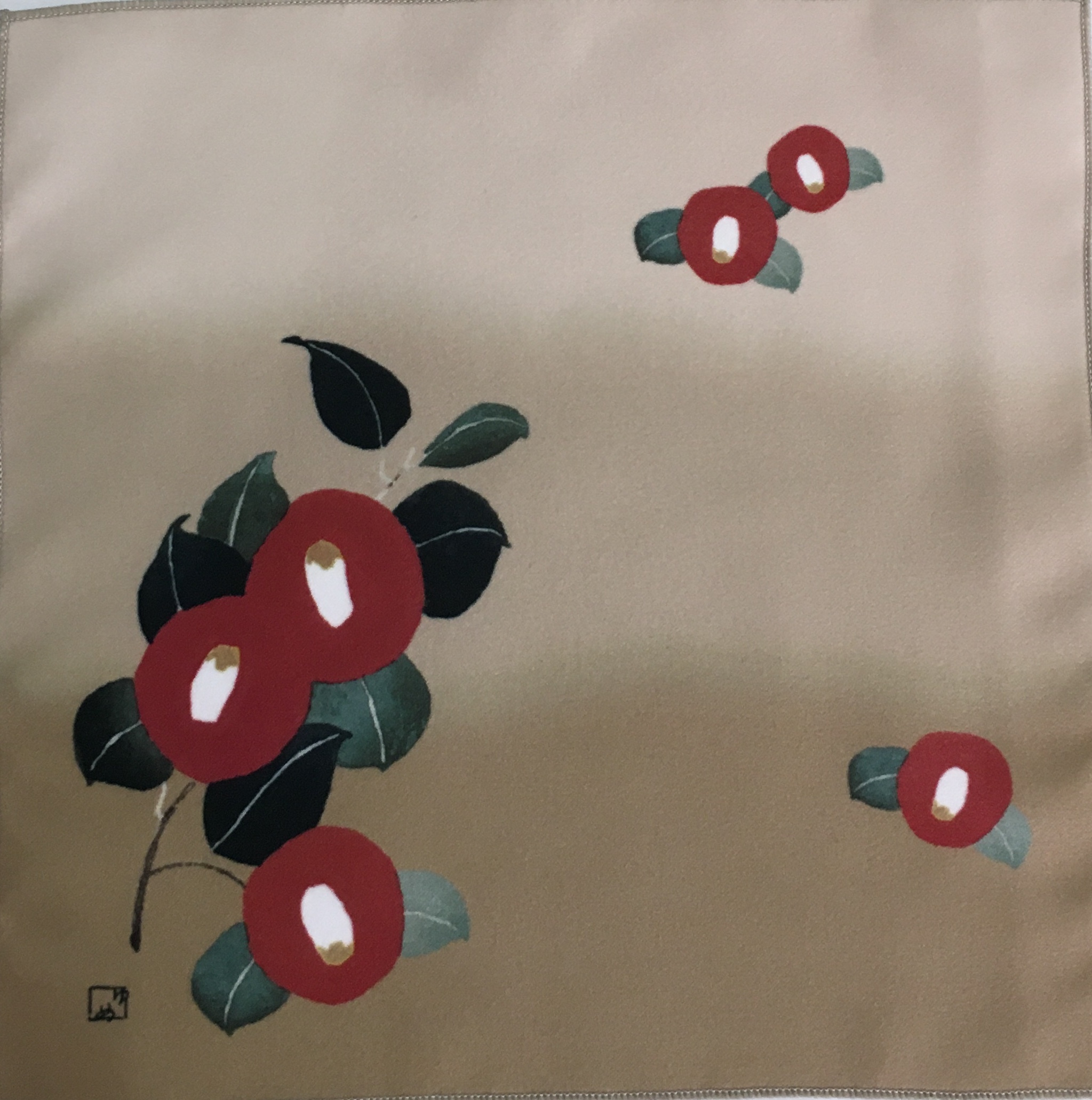 スーパークリン／眼鏡拭き（椿）