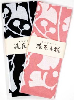 手拭い／銀杏（紺）