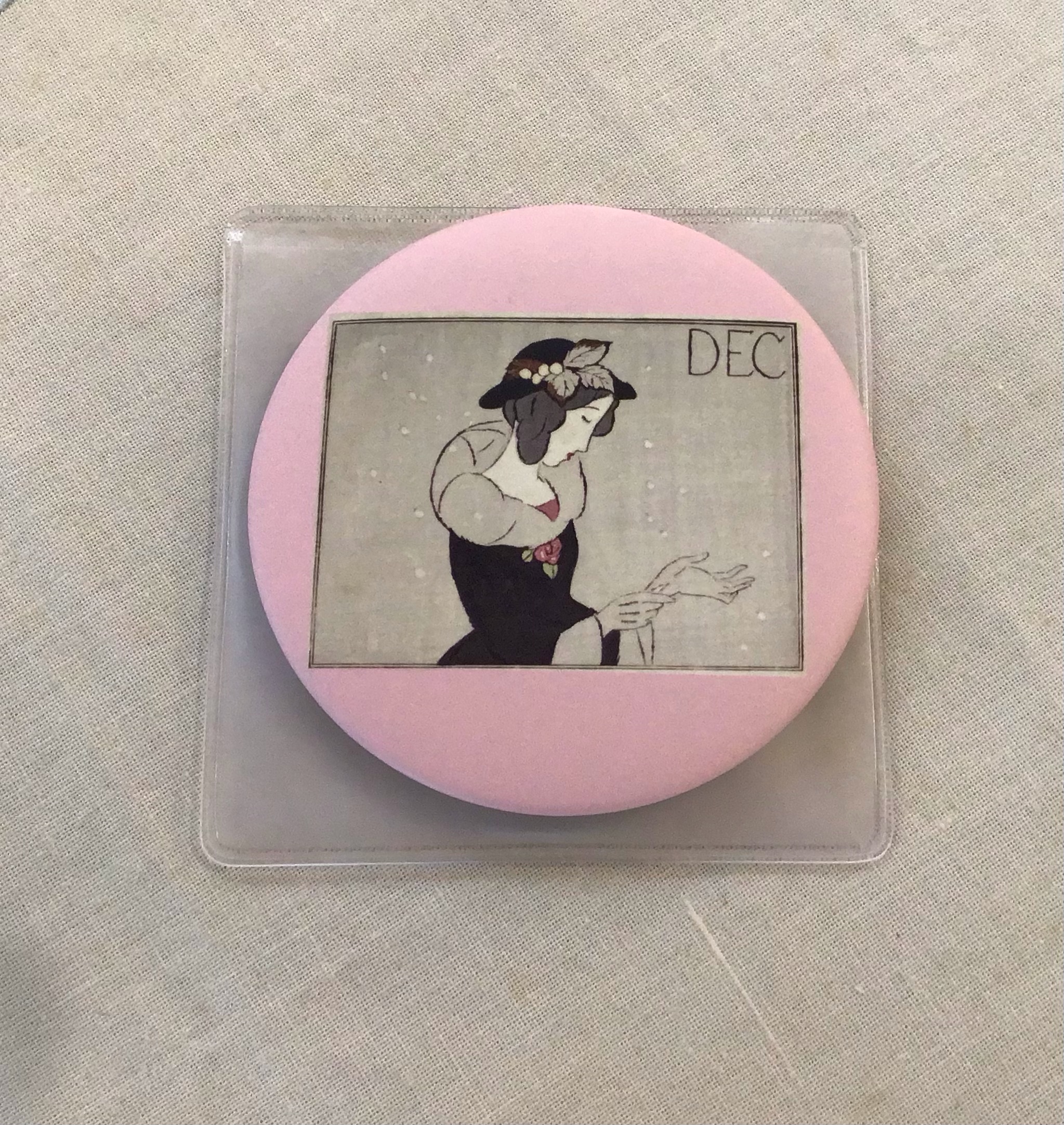 缶ミラー「雪の風」