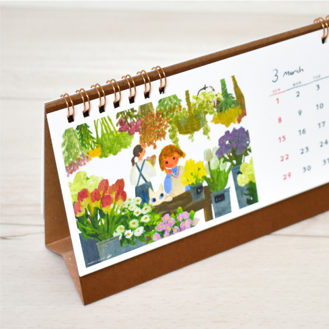 【13日までの出品】 　ツルネ　2022年　スクールカレンダー　原画 13日までの出品】 ツルネ 2022年 スクールカレンダー 原画 13日までの