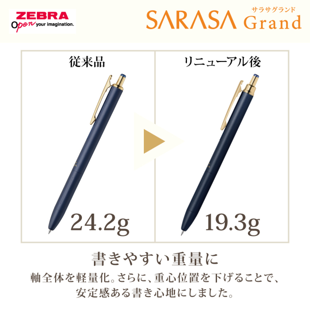 ゼブラ サラサグランド 0.3mm 大人のボールペン ZEBRA 手帳タイム 筆記
