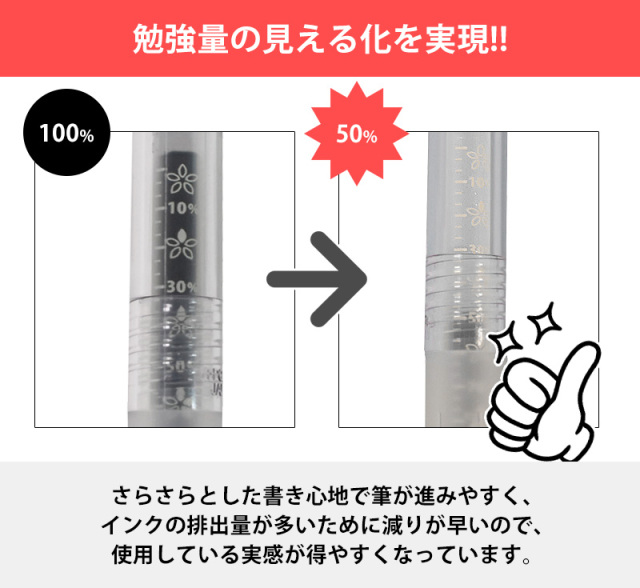 サラサ ボールペン