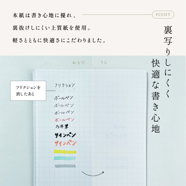 選べる2冊セット】A5 B6 手帳メーカーが作ったシンプルな方眼ノート