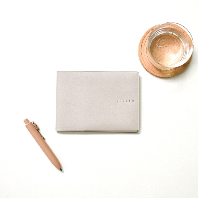 折りたためる手帳 TETEFU テテフ 単品 単体 手帳カバー 手帳
