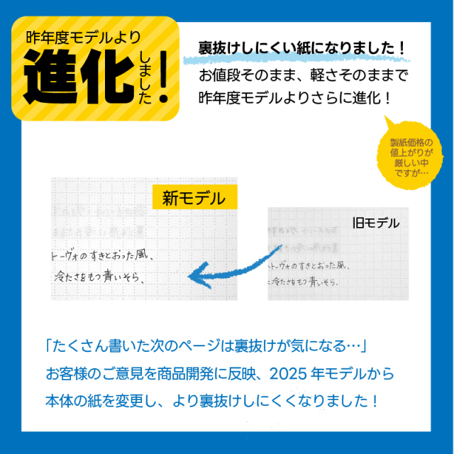 折りたためる手帳 TETEFU 2026 1月始まり マンスリー＆デイリー