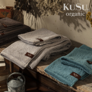 KuSu organic PBPヤーンフェイスタオル　日本製【今治タオル】33×80