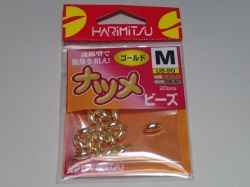 ハリミツ　ナツメビーズゴールドＭ