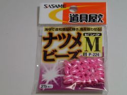 ささめ　ナツメビーズピンクＭ