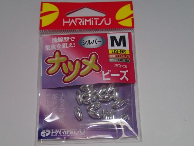 ハリミツ　ナツメビーズシルバーＭ