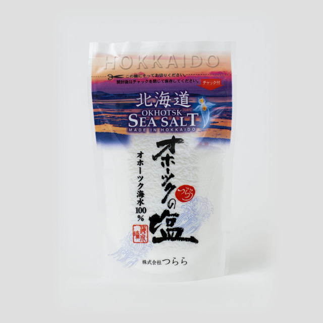 オホーツクの塩　110ｇ　【メール便】