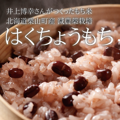 北海道 栗山町産 井上博幸さんがつくった減農薬栽培はくちょう