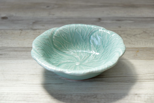 おはなボウル　１７ｃｍ　オーシャングリーン