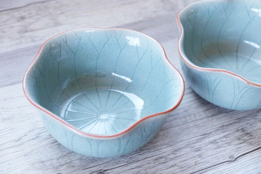 ロータスリーフボウル　１４ｃｍ