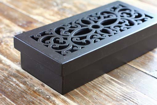 カトラリーケース　ワイド　クロスハート　グレイズ