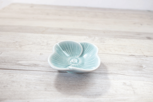 よつば小皿　オーシャングリーン