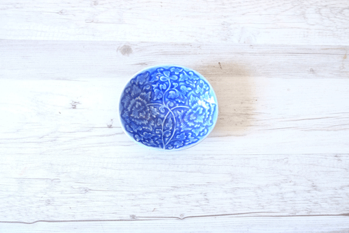 だ円こばち１２　ブルー