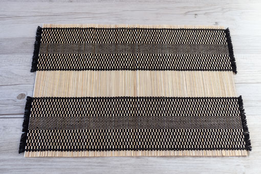 バンブーランチョンマット　ナチュラル