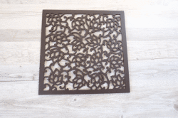 木製プレースマット　ロータス　グレイズ　32 x 32