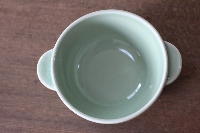 スープカップ プレーン12cm ナチュラル 雑貨とセラドン焼き