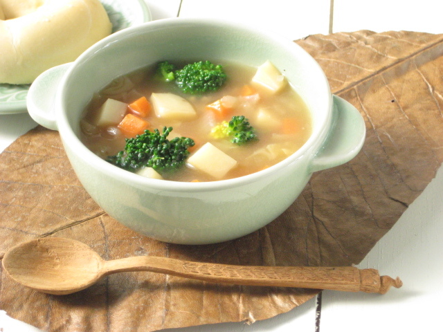 スープカップ プレーン12cm ナチュラル 雑貨とセラドン焼き