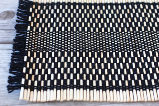 バンブーランチョンマット ナチュラル ゆるんふる