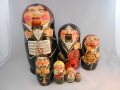 マトリョーシカ　7ピース(イリーナ・ヴァトルーシュキナ ＆ イリーナ・ グヴォズジェフスカヤ作）