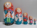 マトリョーシカ　5ピース (コブロフ工房　作）
