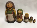 マトリョーシカ　5ピース (アーニャ　・　リャボヴァ　作）
