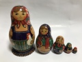 マトリョーシカ　5ピース (アーニャ　・　リャボヴァ　作）