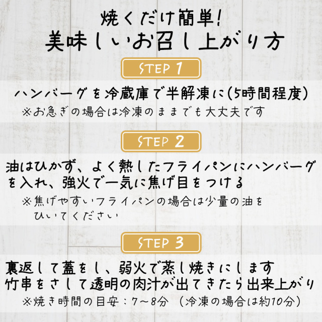 豆苗ハンバーグ