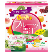 おいしいフルーツ青汁 コラーゲン&プラセンタ　20包