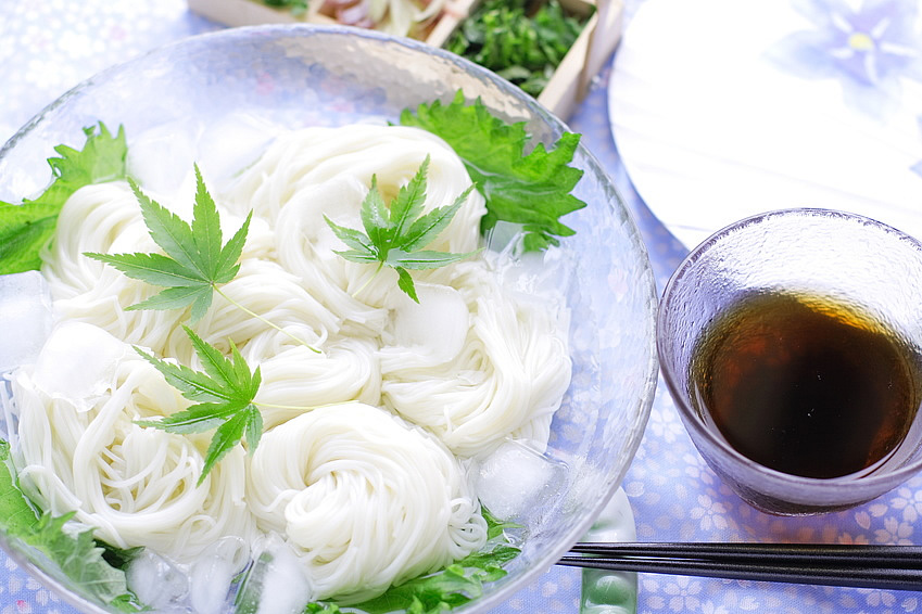 「手延べそうめん」高級化粧箱入り46束（23束×2段）島原素麺sd-40