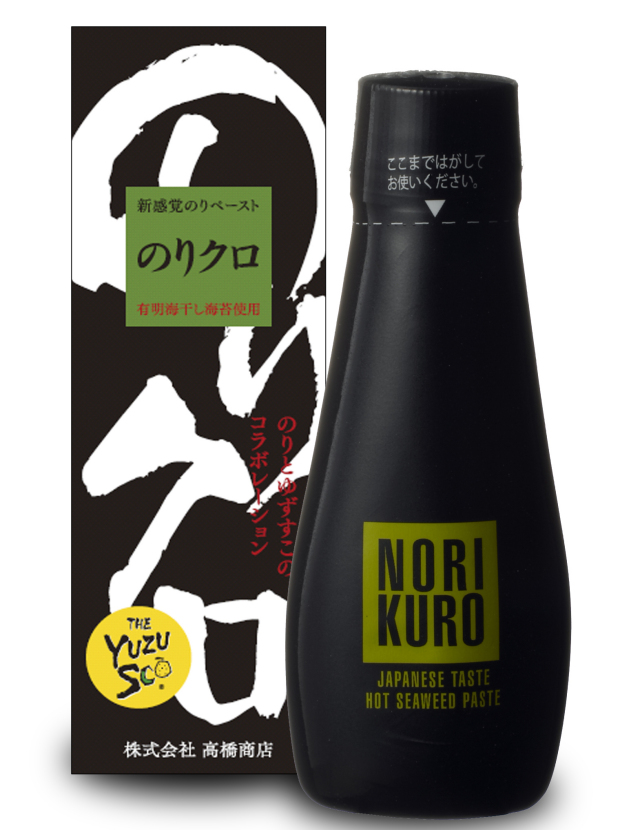 ■　新感覚ゆずすこ風味のりペースト　■　のりクロ125g/1本