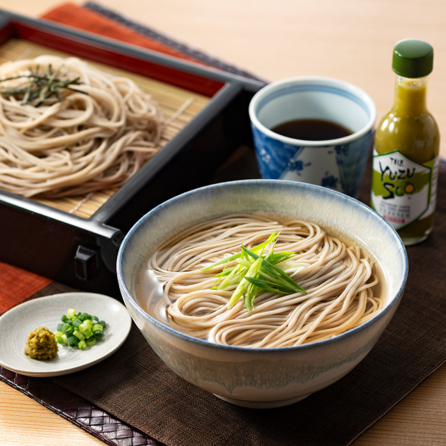 幻の高来そばとゆずすこ・ゆず胡椒詰合せ