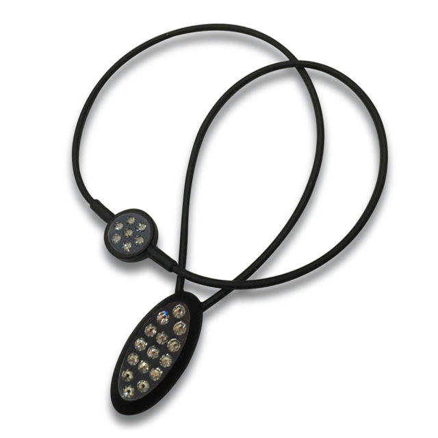 ZAAP V12 ZAAP NECKLACE ブラック Slicoスワロブラックダイヤ