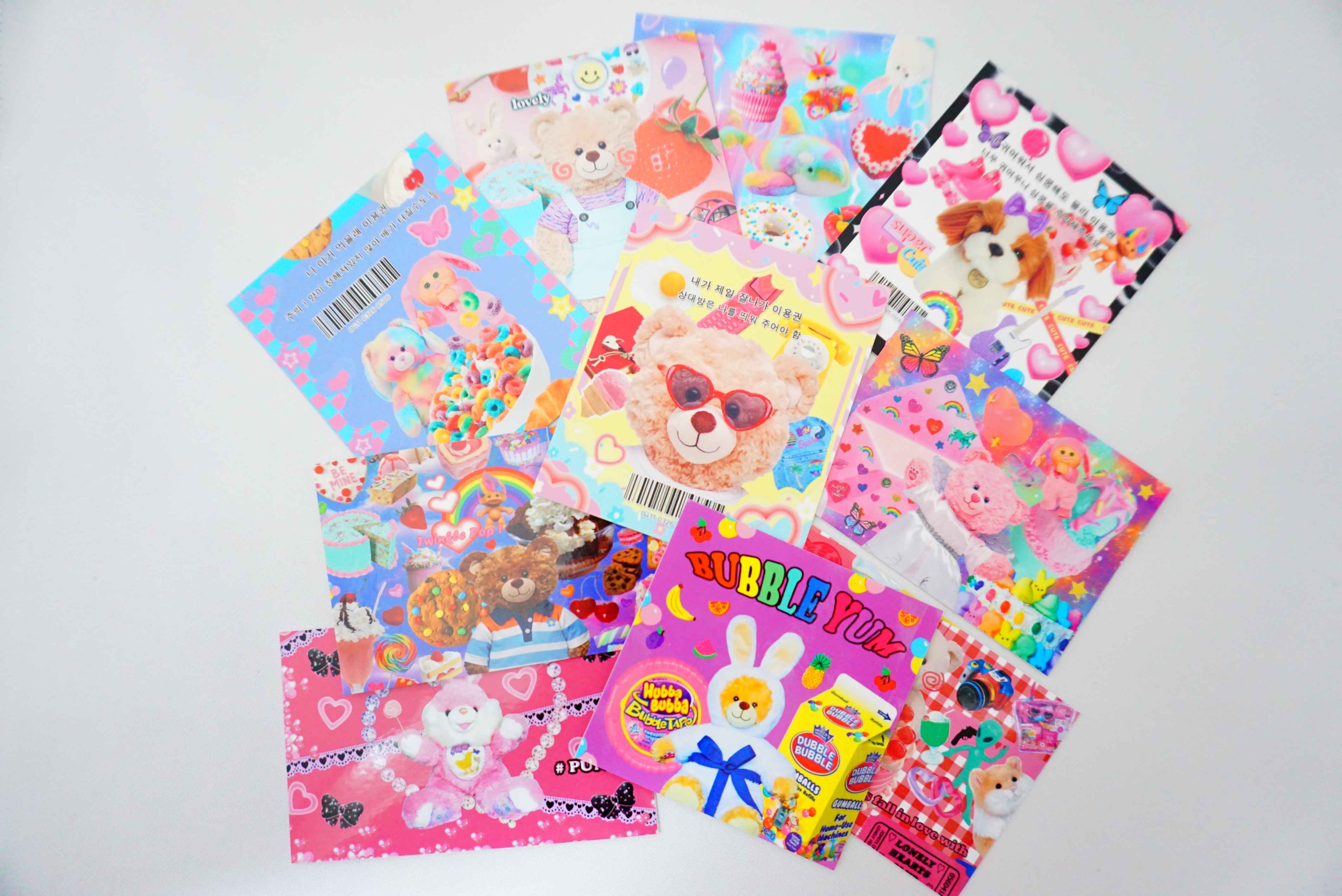 KISTCH キュートなステッカー1　全10種類