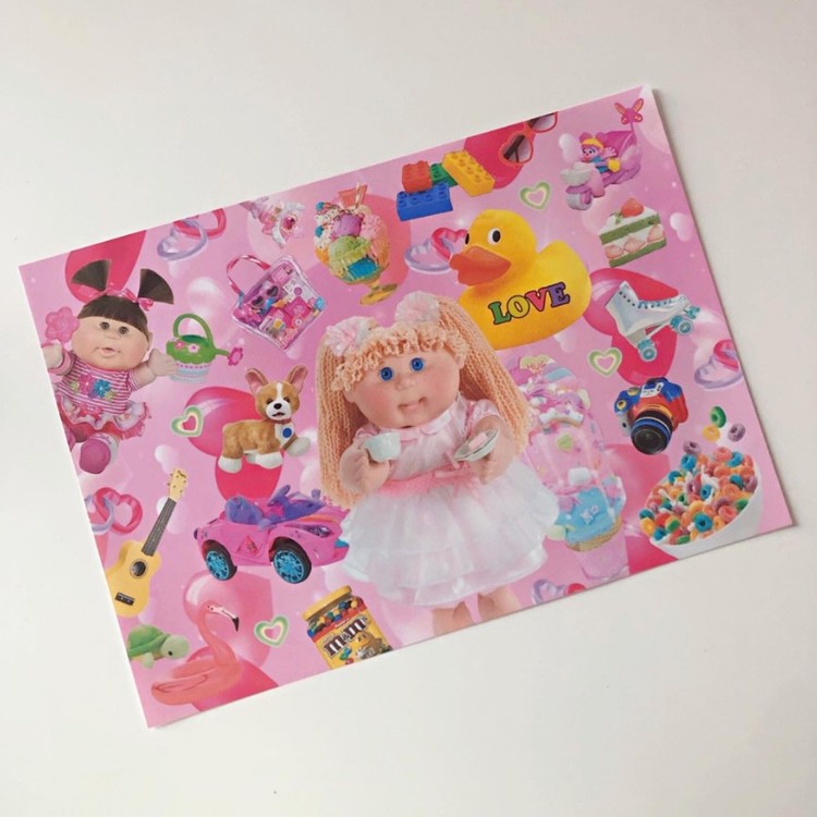 KISTCH  LOVE in TO ラッピングペーパー(A4サイズ) 5枚・10枚セット